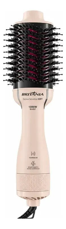 Escova Secadora Britânia BEC07R 4 em 1 1300W Bivolt