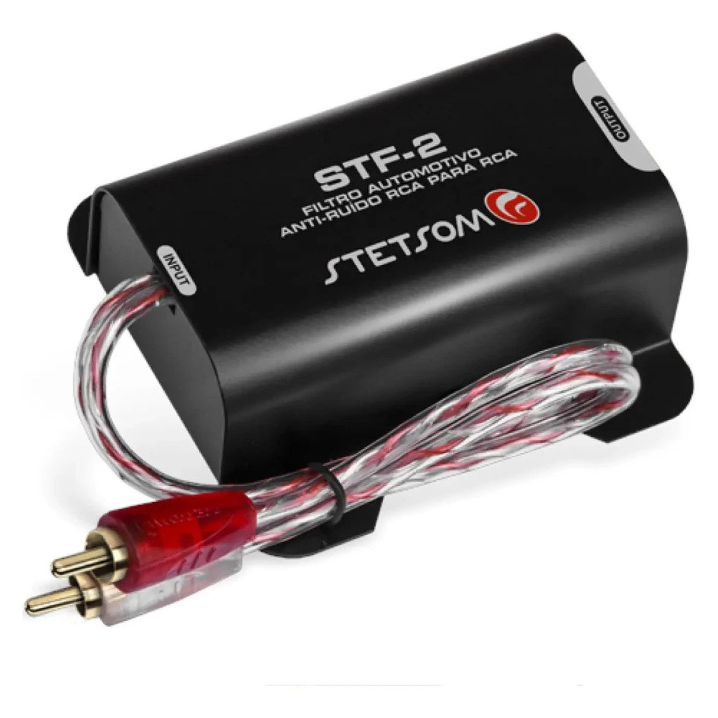 Filtro Anti-Ruído Stetsom STF-2 RCA para RCA