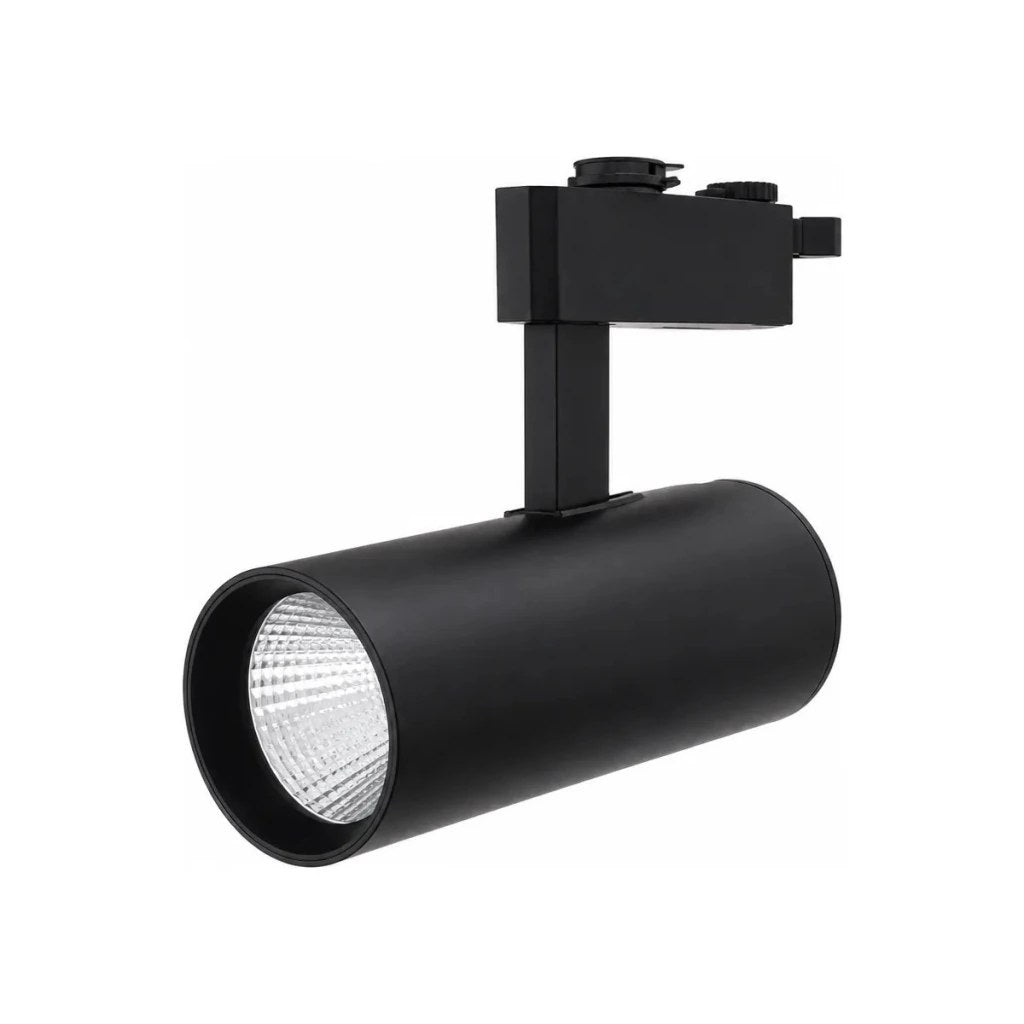 Spot de Trilho LED COB 30W Preto Branco Frio 6000K