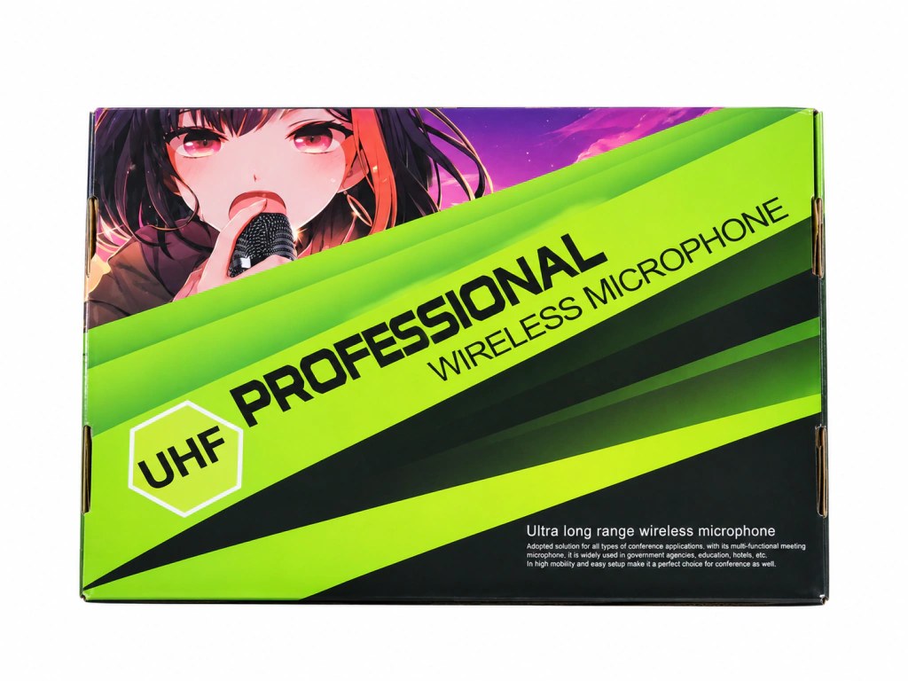 Microfone Sem Fio UHF Profissional
