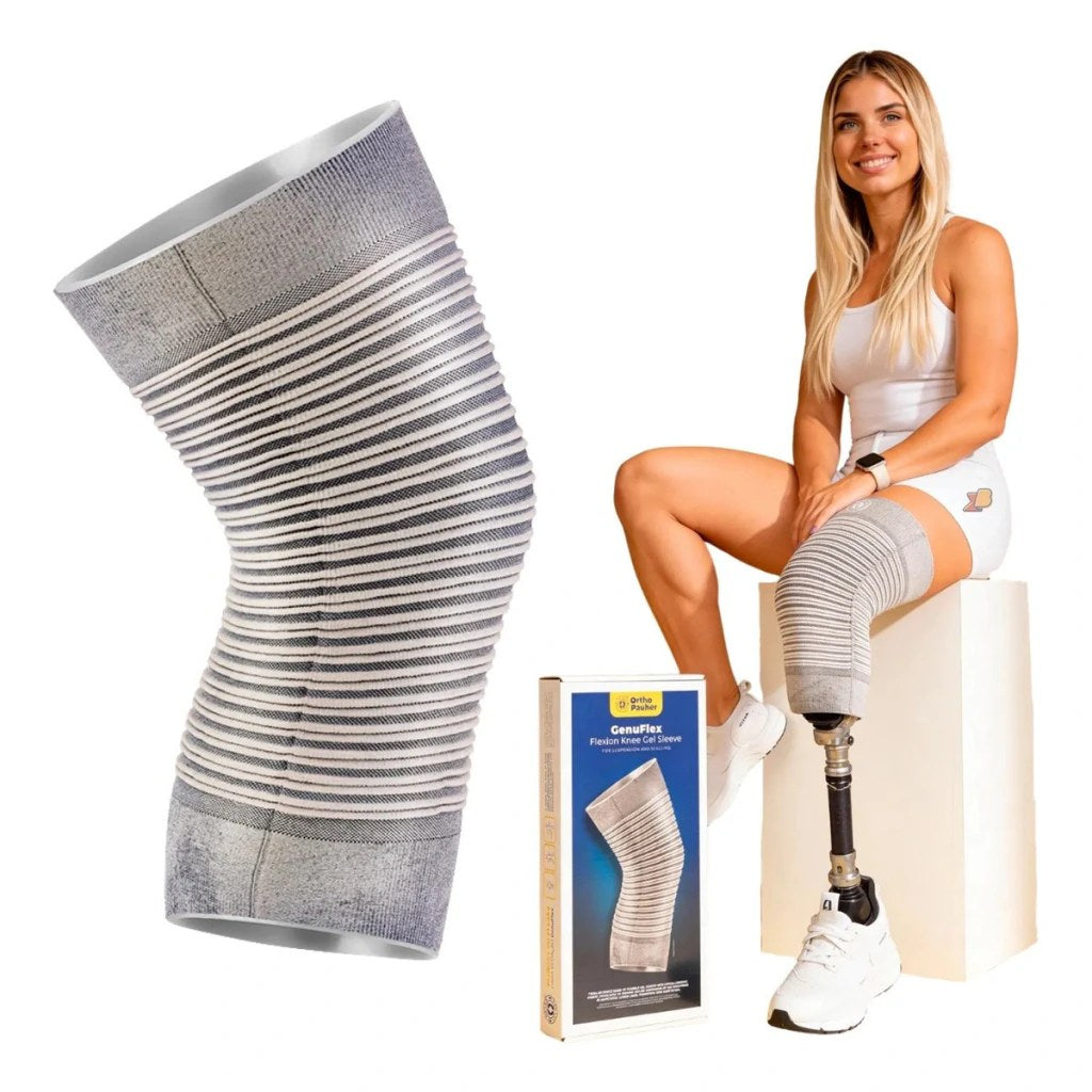 Joelheira em Flexão GenuFlex Gel para Prótese Transtibial