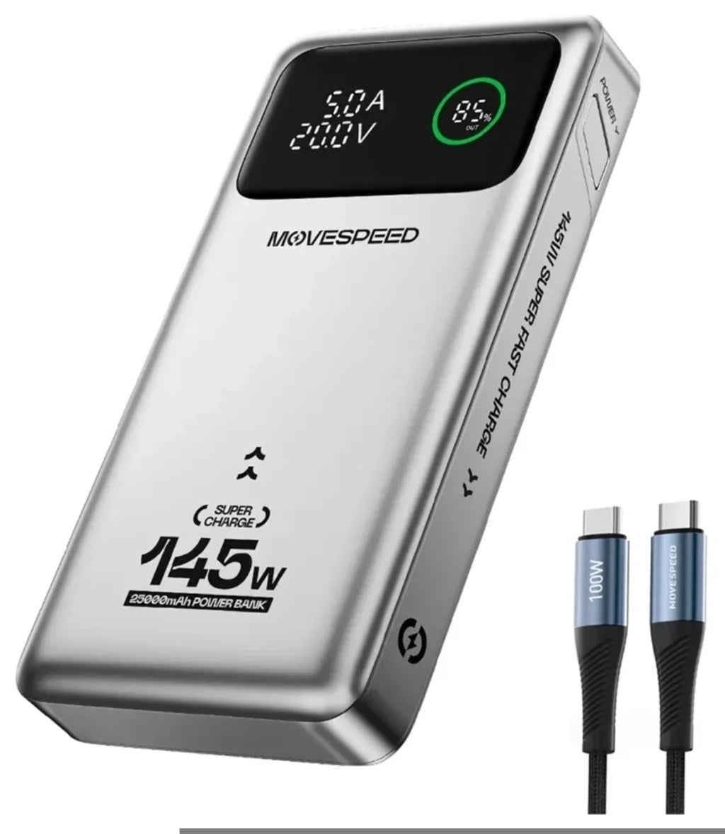 Power Bank Movespeed M25 Pro 25.000mAh USB-C PD