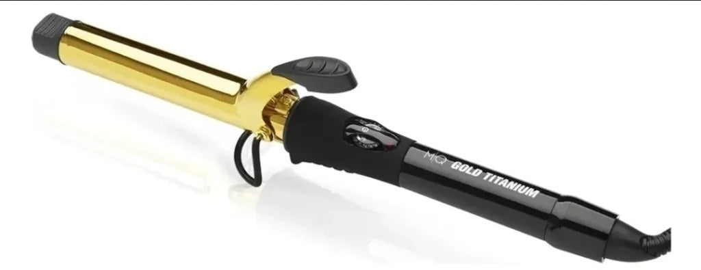 Modelador de Cachos MQ Professional Gold Titanium 25mm