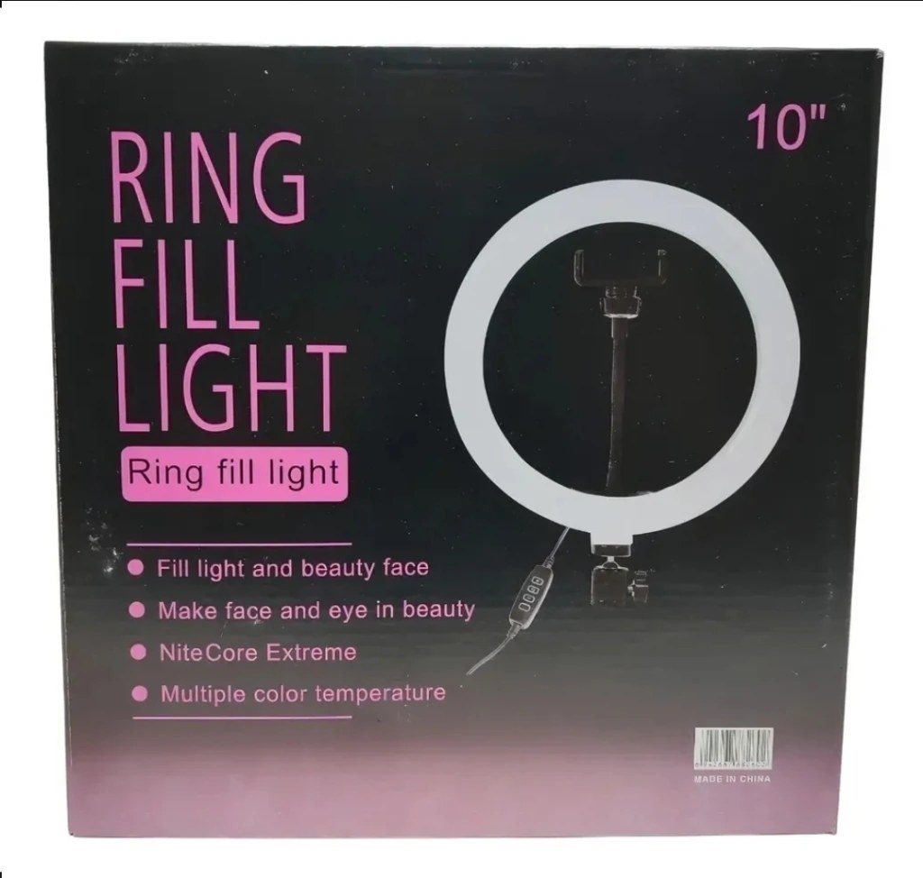 Ring Light LED 26cm 18W (sem tripé)