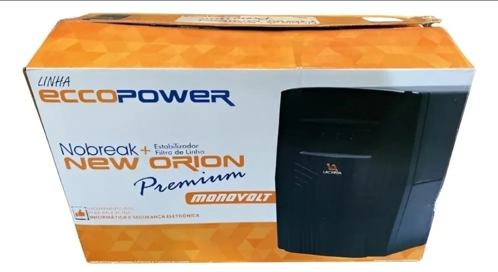Nobreak Eccopower 800VA 115V 6 Tomadas