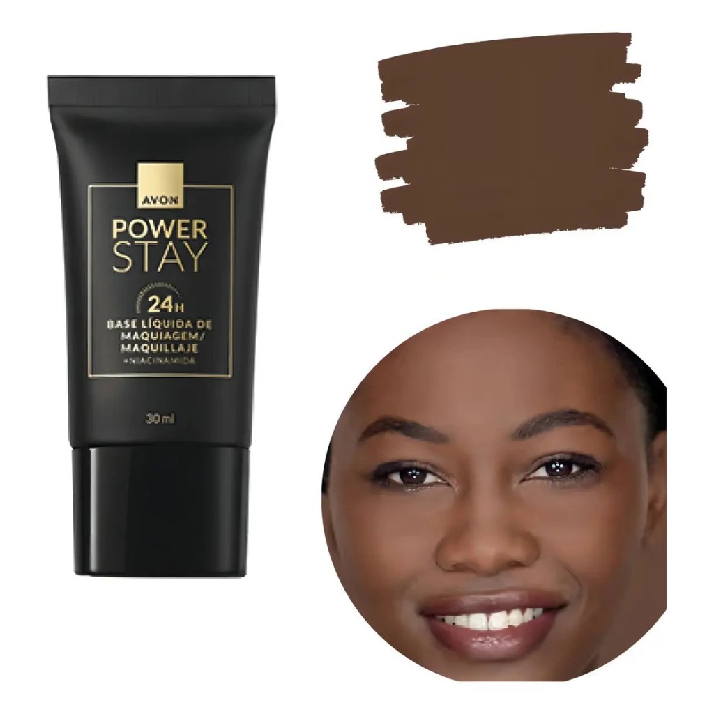Base Líquida Avon Power Stay 24H 30ml Tom 520 NQ