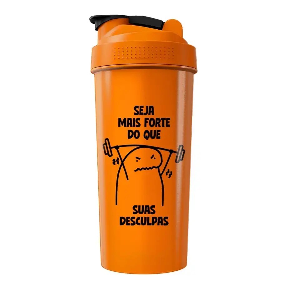 Coqueteleira Shaker Meme Seja Mais Forte do Que Suas Desculpas