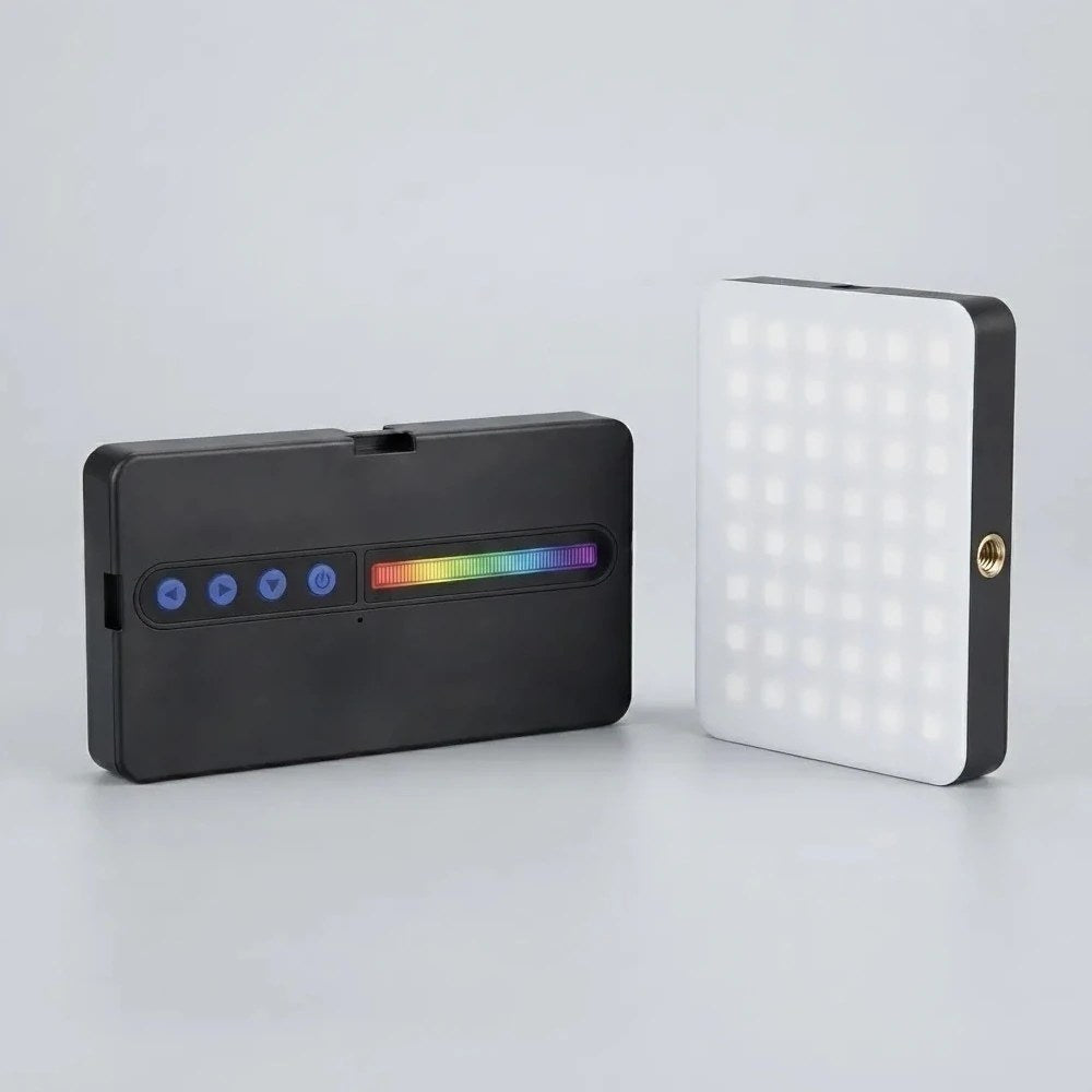 Luz LED Portátil RGB Recarregável para Celular