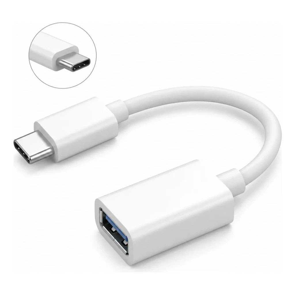 Cabo Adaptador OTG USB-C para USB 3.0 Fêmea