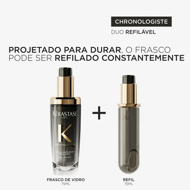 Óleo Kérastase Chronologiste L'Huile de Parfum 75ml - foto 2