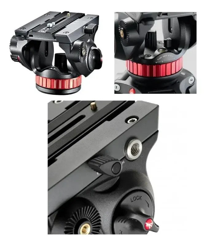 Cabeça Hidráulica para Vídeo Manfrotto MVH502AH - foto 2