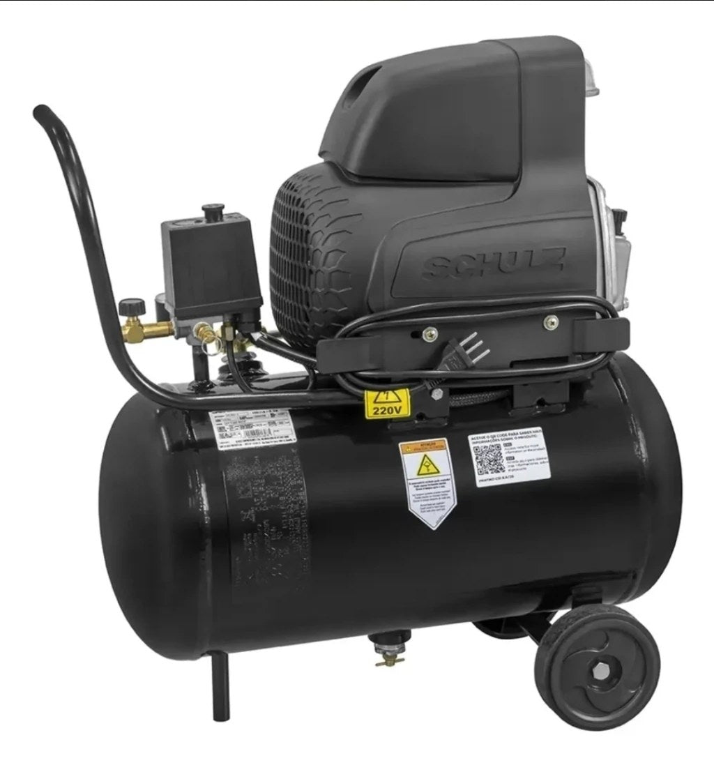 Motocompressor Schulz Pratiko CSI 8,6/25 25 Litros 2 HP 220V - foto 2