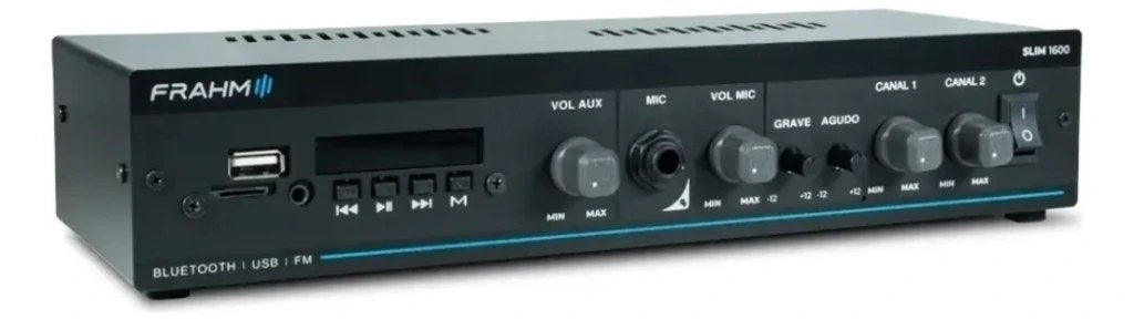Amplificador de Ambiente Frahm Slim 1600 MC 60W - foto 2