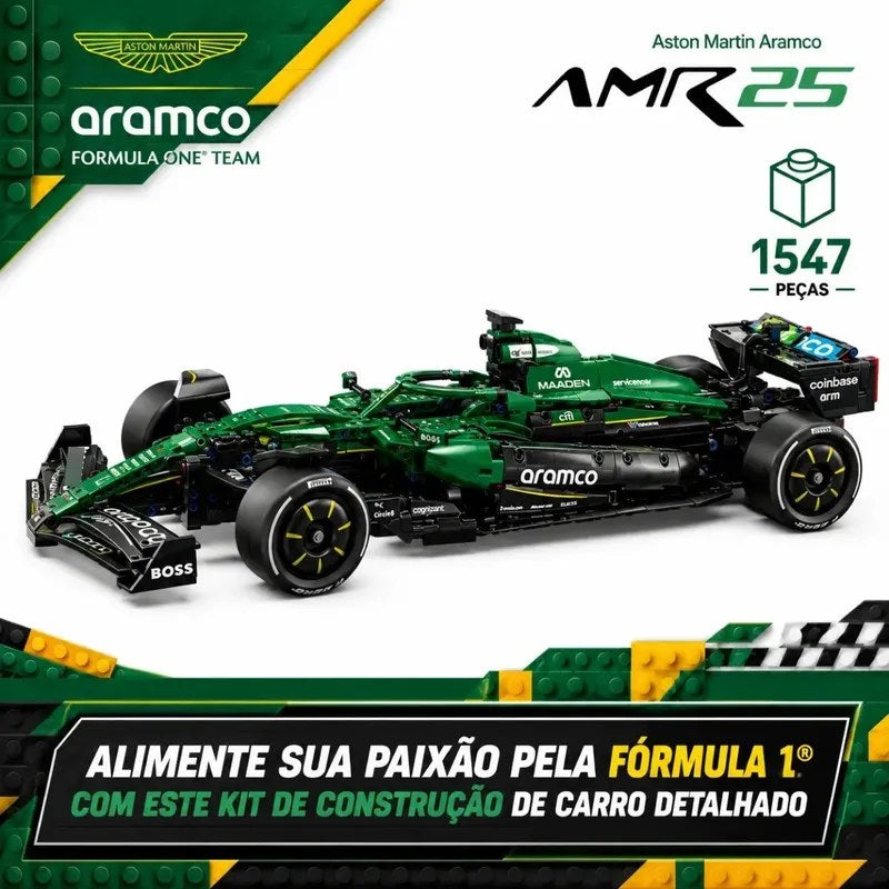 Lego Technic Aston Martin AMR25 F1 42240 - foto 3