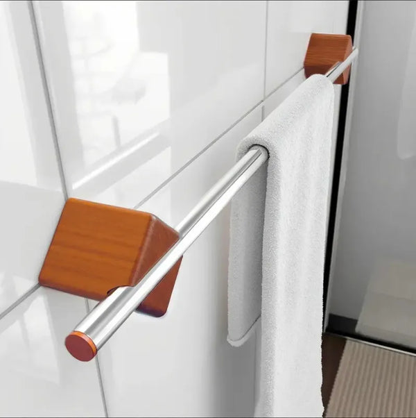 Porta-Toalha em Inox 70cm