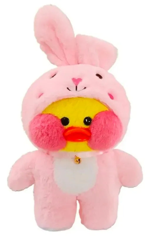 Pelúcia Pato Amarelo Café 30 cm