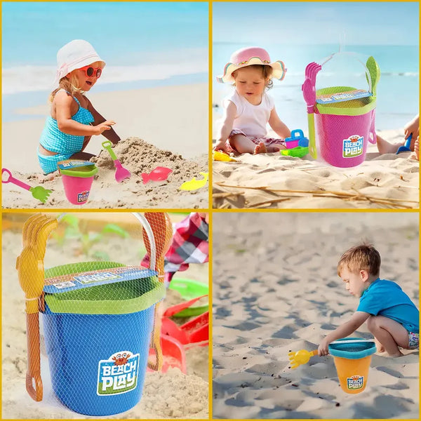 Kit de Brinquedos para Praia Cores Variadas