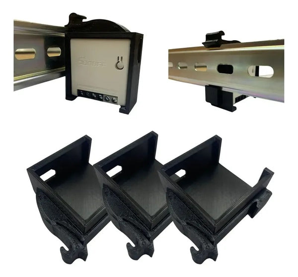 Kit 3 Suportes Sonoff Mini para Trilho DIN