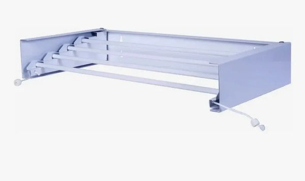 Varal de Parede Dobrável 50cm 4 Varetas