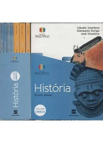 Livro Projeto Múltiplo História Ensino Médio - Scipione