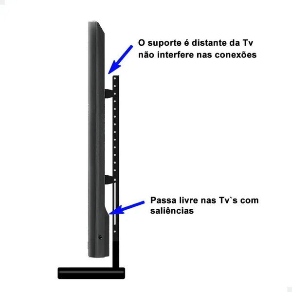 Base de Pé para TV 40 a 55 Polegadas Vesa 400