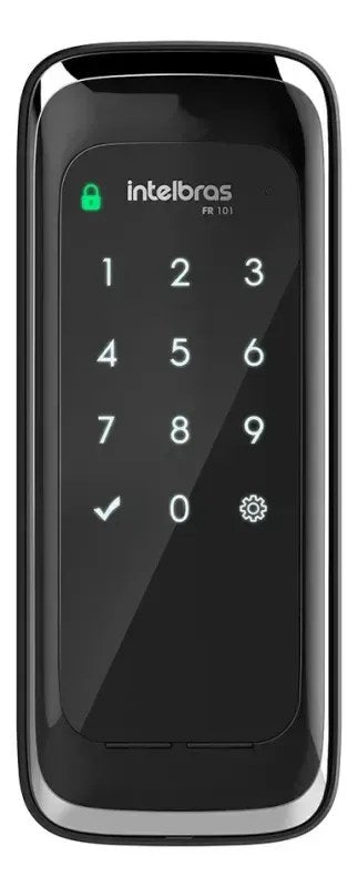 Fechadura Digital Intelbras FR 101 Touch Screen de Sobrepor
