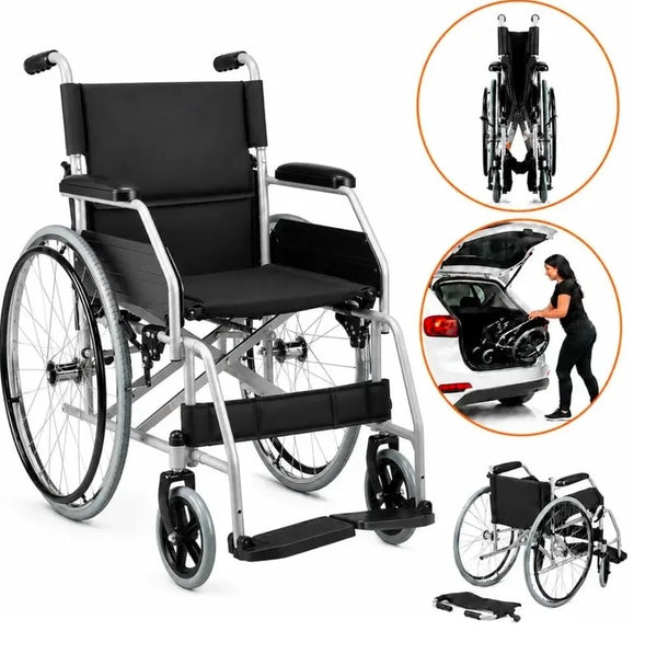 Cadeira de Rodas Dellamed D100 Dobrável