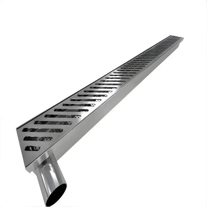 Ralo Industrial Inox com Grelha Anti-Inseto 1m