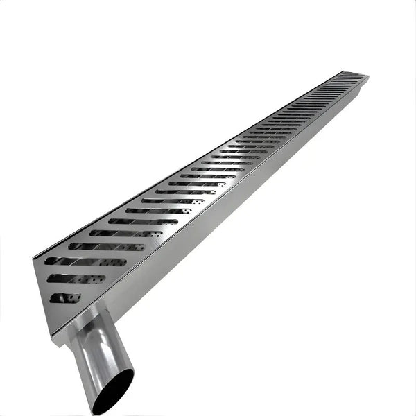Ralo Industrial Inox com Grelha Anti-Inseto 1m