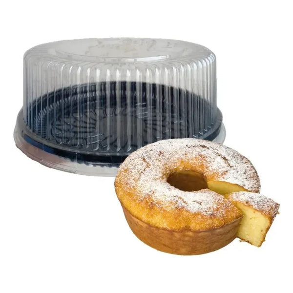 Kit 50 Embalagens para Bolo e Torta G60 Pretas
