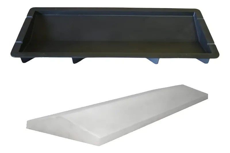 Forma para Pingadeira Capa de Muro 60x23x5cm