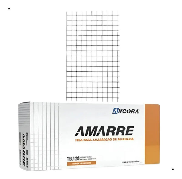 Kit 100 Telas de Alvenaria com Pinos e Fincapino