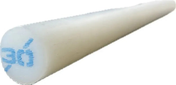 Barra Tarugo Plástico Nylon Poliamida 30mm x 1000mm