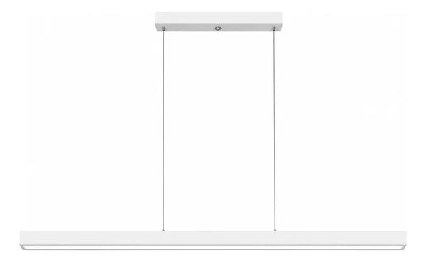 Luminária Pendente Retangular LED 50W 120cm 3000K