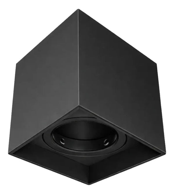 Spot Plafon Box de Sobrepor PAR20 Preto