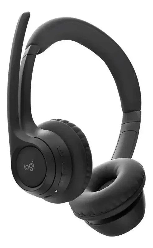 Headset Logitech Zone 300 Sem Fio Preto