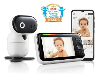 Babá Eletrônica Motorola PIP1510 5" Wi-Fi com Zoom