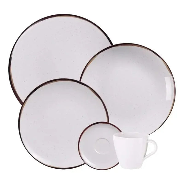 Aparelho de Jantar Tramontina Canyon Porcelana 20 Peças