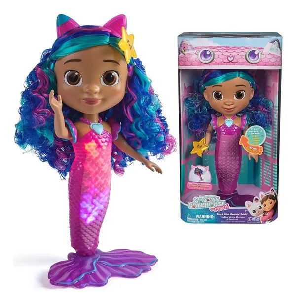 Boneca Sereia Gabby's Dollhouse com Som