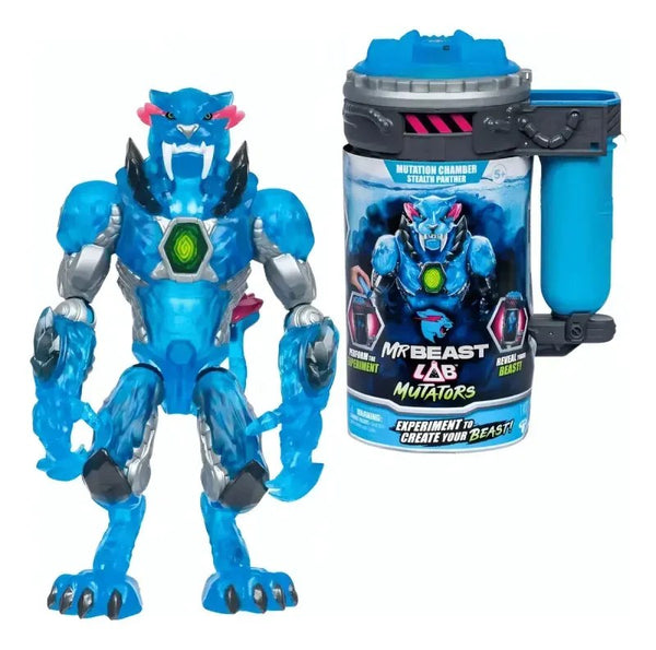 Boneco Colecionável MrBeast Lab Pantera 16cm