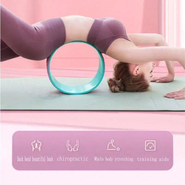 Roda de Yoga para Alongamento e Costas
