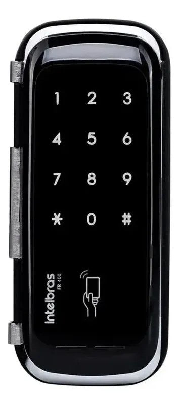 Fechadura Digital Intelbras FR400 para Portas de Vidro