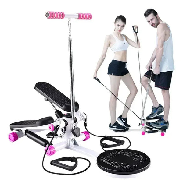 Mini Stepper Simulador de Caminhada 3 em 1 com Visor