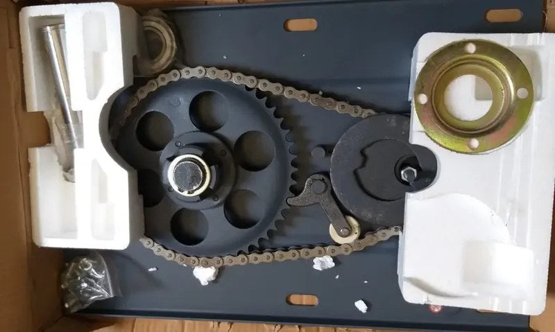 Kit Testeira para Motor de Portão Automático Base 3 Furos