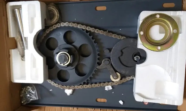 Kit Testeira para Motor de Portão Automático Base 3 Furos