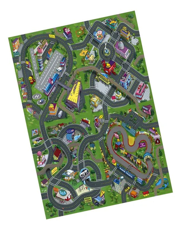 Pista Grande Cidade para Carrinhos Hot Wheels 160cm