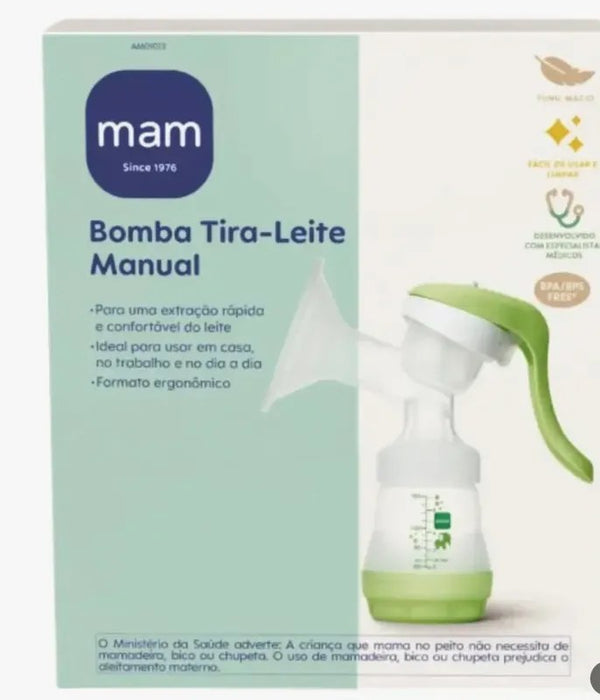 Bomba Extratora Manual de Leite Materno MAM