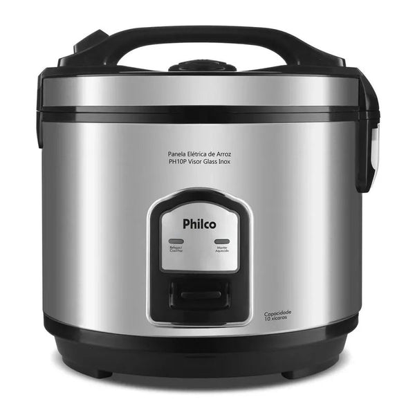 Panela de Arroz Philco PH10P Visor Glass Inox 220V