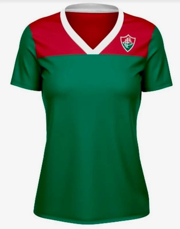 Camiseta Fluminense Braziline Feminina Tam G