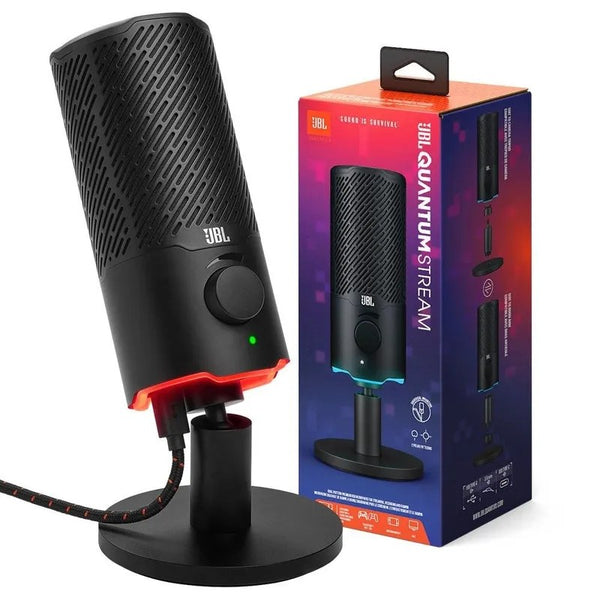 Microfone Condensador JBL Quantum Stream com Fio